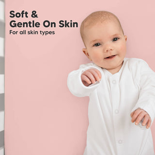 2-pack Organic Cotton Fitted Crib Sheet