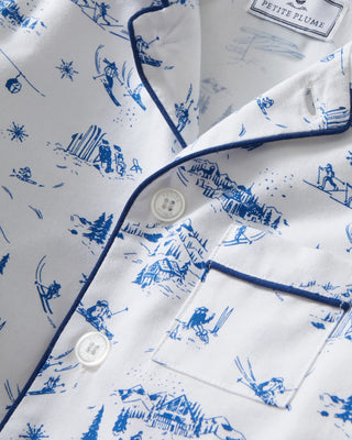 Kid's Chalet Toile Pajama Set