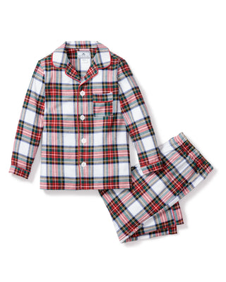 Kid's Tartan Pajama Set